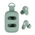 Skullcandy Dime 3 Wireless Earbuds, Bluetooth Headphones, Noise Isolating Fit, Up to 20 Hours Battery, Microphone for iPhone Android, Easy Carry with Integrated Lanyard - Preppy Sage